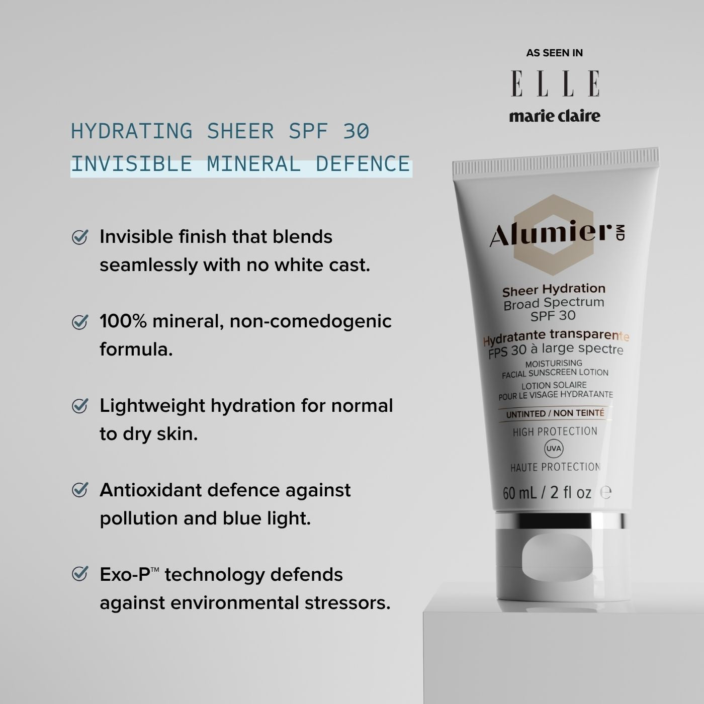 Sheer Hydration Broad Spectrum SPF (uden farve)