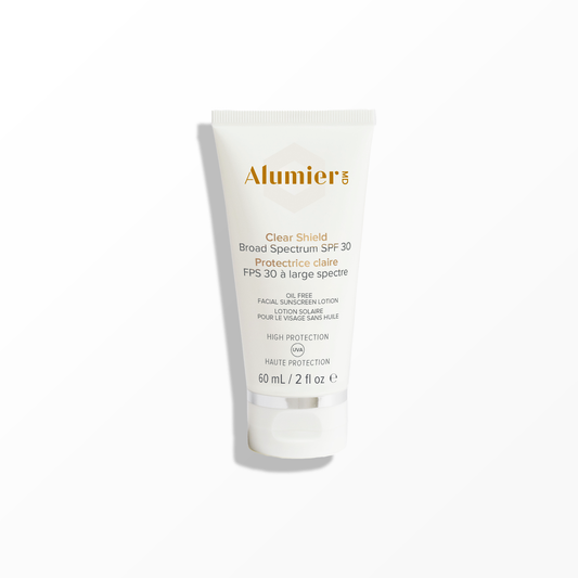 Clear Shield Broad Spectrum SPF 30*.